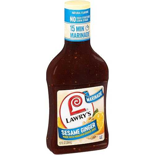 Lawry\'s Sesame & Ginger Marinade, 12 oz (Pack of 6)