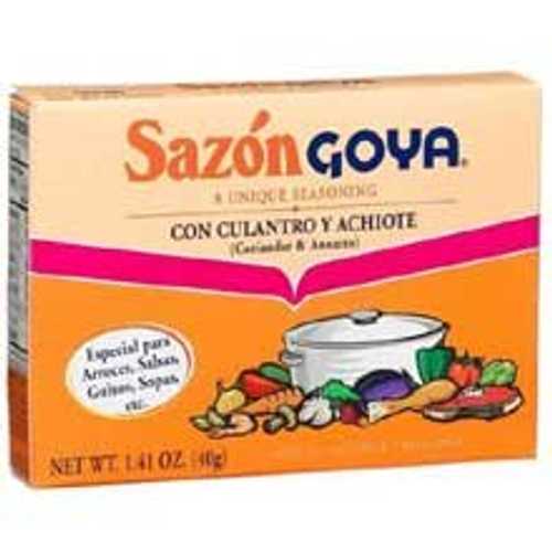 Goya Sazon Goya Clntro/achte、1.41 オンス ユニット (36 個パック) Goya Sazon Goya Clntro/achte, 1.41-Ounce Units (Pack of 36)