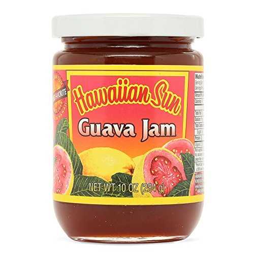ハワイアン サン グアバ ジャム、10 オンス瓶 (4 個パック) Hawaiian Sun Guava Jam, 10-Ounce Jars (Pack of 4)