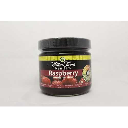 Walden Farms ラズベリー フルーツ スプレッド、12 オンス - ケースあたり 6 個 Walden Farms Raspberry Fruit Spread, 12 Ounce - 6 per case