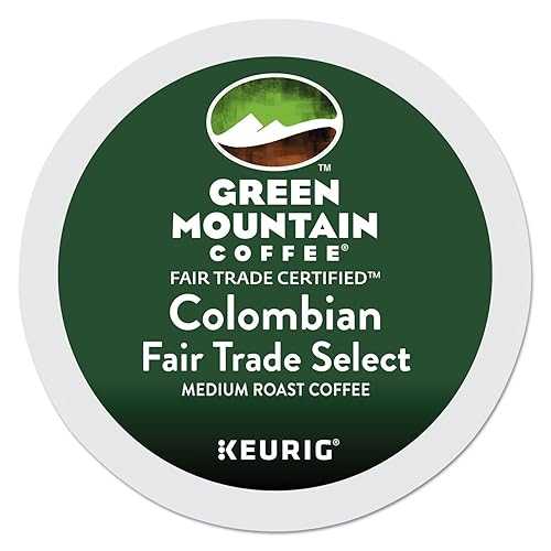 グリーン マウンテン コーヒー ロースターズ コロンビア セレクト シングルサーブ K カップ キューリグ ブルワーズ用、96 個 Green Mountain Coffee Roasters Colombia Select Single Serve K-Cups for Keurig Brewers, 24 Count (Pack of 4)