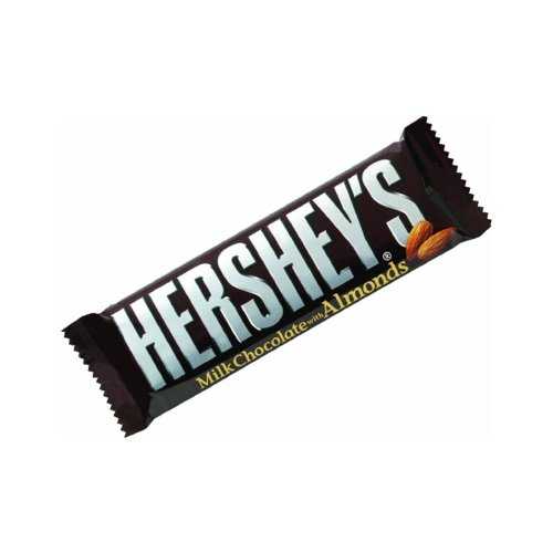 ハーシーのミルクチョコレート アーモンドキャンディーバー入り HERSHEY'S Hershey 's Milk Chocolate With Almonds Candy Bar