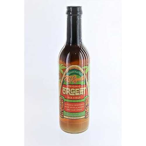 BG レイノルズ オリジナル オルジェ シロップ (365 mL) BG Reynolds Original Orgeat Syrup (365 mL)