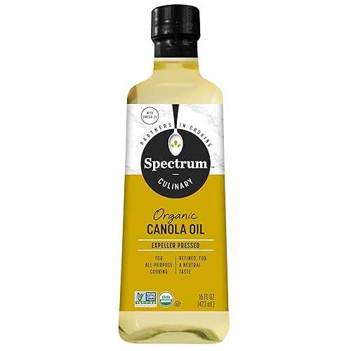 Spectrum Culinary オーガニック キャノーラ油、16 fl. オズ。 Spectrum Culinary Organic Canola Oil, 16 fl. oz.
