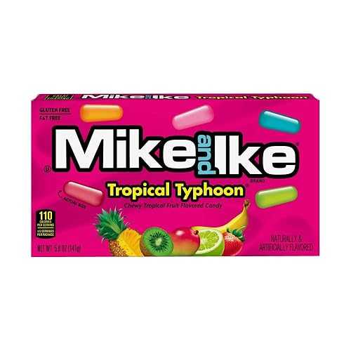 MIKE AND IKE. Mike and Ike Candy, Tropical Typhoon, 5oz Theater Box, Pack of 12 7,547円