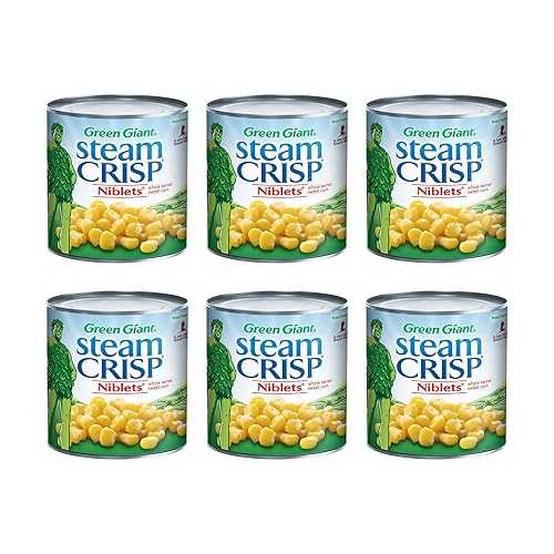 Green Giant、ニブレット、全粒スイートコーン、11オンス缶（6個パック） Green Giant, Niblets, Whole Kernel Sweet Corn, 11oz Can (Pack of 6)