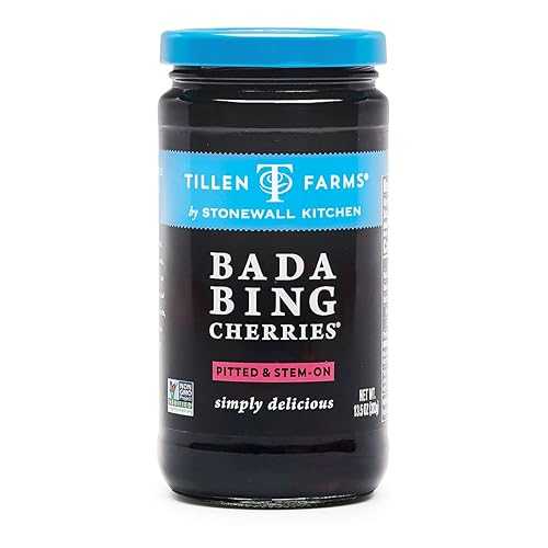 Tillen Farms Bada Bing チェリー、13.5 オンス (6 個パック) Tillen Farms Bada Bing Cherries, 13.5 oz (Pack of 6)