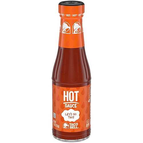 Taco Bell Hot Sauce (12 ct Pack, 7.5 oz Bottles)