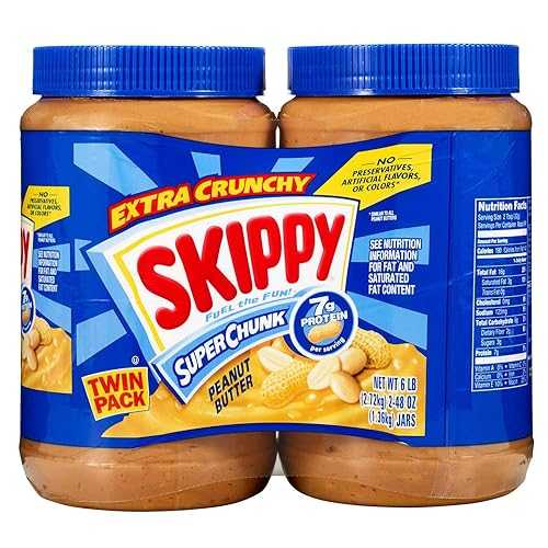 Skippy Chunky Peanut Butter-48 oz, 2 ct