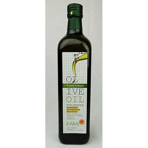 750 ml / 25.4 液量オンス、ファリス カラマタ E. バージン オリーブ オイル シリーズ (750 ml / 25.4 液量オンス) Faris Kalamata E. Virgin Olive Oil Series (750 Ml / 25.4 Fl Oz)