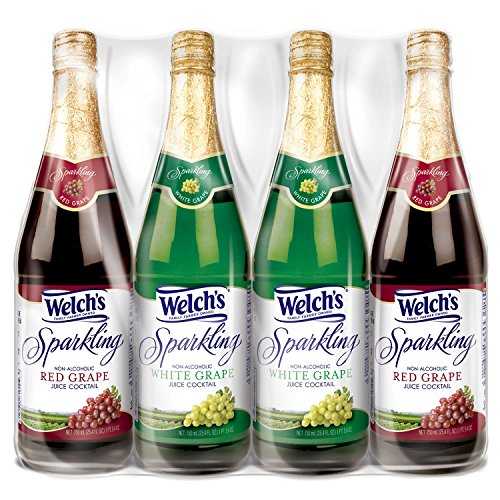ウェルチ スパークリング ジュース カクテル バラエティ パック (750 ml、4 ct.) Welch's Sparkling Juice Cocktail Variety Pack (750 ml, 4 ct.)