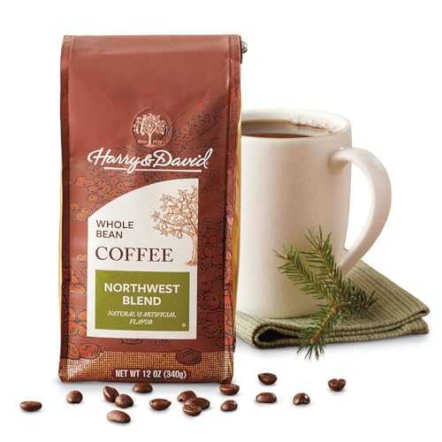 Harry & David Northwest Blend Whole Bean Dark Roast Coffee (12 Ounces)