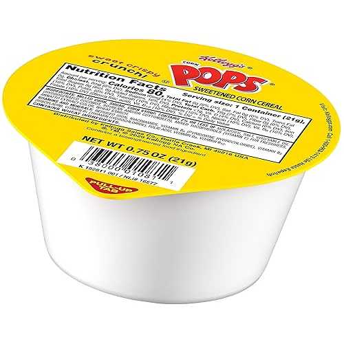 Kellogg's コーンポップス、朝食用シリアル、オリジナル、0.75 オンス (96 個) Kellogg's Corn Pops, Breakfast Cereal, Original, .75oz (96 Count) 26,832円