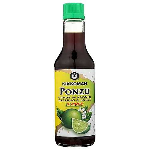 キッコーマン、ソースポン酢ライム、10オンス（6個パック） Kikkoman, Sauce Ponzu Lime, 10 Oz
