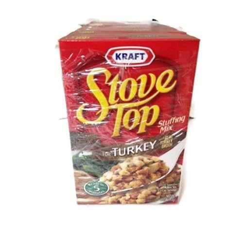 ストーブトップスタッフィングミックス、ターキー、6オンスボックス（6個パック） Stove Top Stuffing Mix, Turkey, 6-Ounce Boxes (Pack of 6)