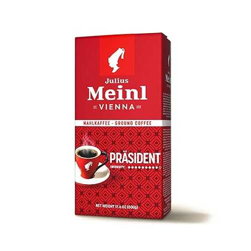 ジュリアス マインル プレジデント ミディアム ロースト グラウンド コーヒー 500gr/17.6 oz Julius Meinl President Medium Roast Ground Coffee 500gr/17.6 oz 7,848円