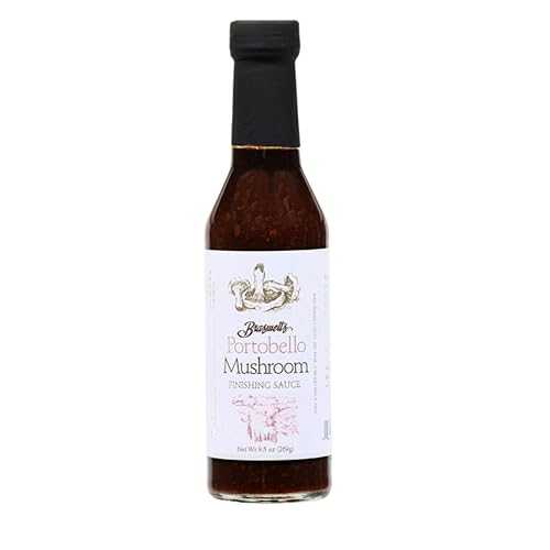 Braswells ポータベロ マッシュルーム フィニッシング ソース 9.5 オンス Braswell's Braswells Portabello Mushroom Finishing Sauce 9.5 Ounce