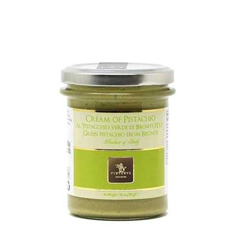 Vincente Delacies ピスタチオ ペースト パン、ペストリー、アイスクリーム、デザート用 (7.05 オンス、2 パック) Vincente Delicacies Pistachio Paste for Bread, Pastry, Ice Cream, & Dessert (7.05-Ounce, 2-Pack)