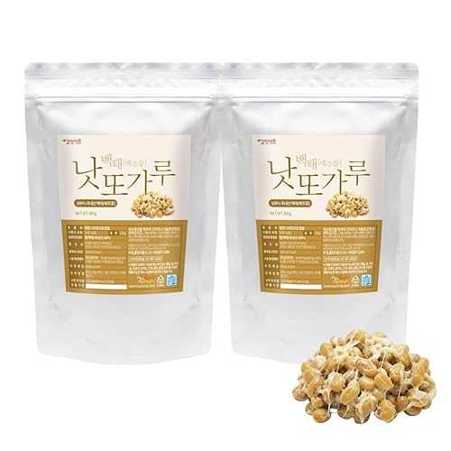 大豆納豆パウダー 2 パック 100% 天然ナットウキナーゼ フリーズドライ発酵食品 ビタミン K2 合計 21.1oz(600g) K-Herb Soybean Natto Powder 100% Natural Nattokinase Freeze-Dried Fermented Food Vitamin K2 ???? (10.6 oz (300g),