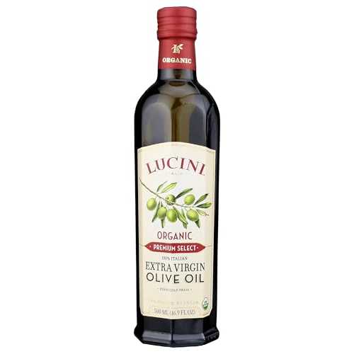 Lucini, エクストラ バージン オリーブ オイル コレクション (プレミアム セレクト オーガニック、500 mL (1 パック)) Lucini, Extra Virgin Olive Oil Collection (Premium Select Organic, 500 mL (Pack of 1))