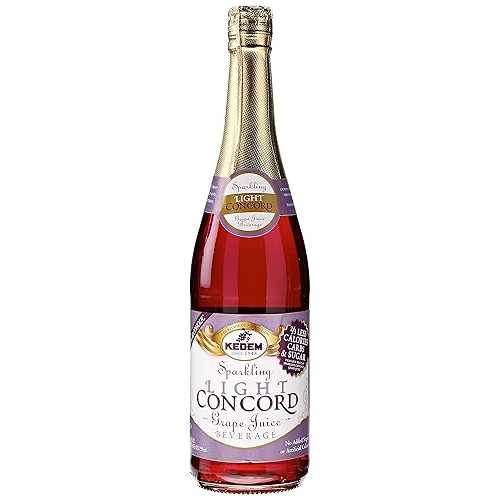 ケデム ライト スパークリング グレープ ジュース、25.4 オンス Kedem Light Sparkling Grape Juice, 25.4 oz