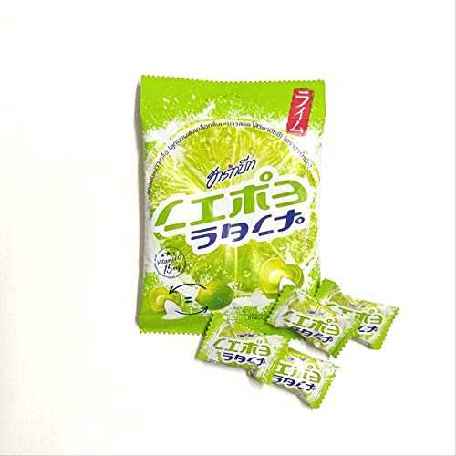 ビタミンCパウダー入りライムソルトキャンディ 3袋 Heart Lime Salt Candy with Vitamin C Powder 3 Packs
