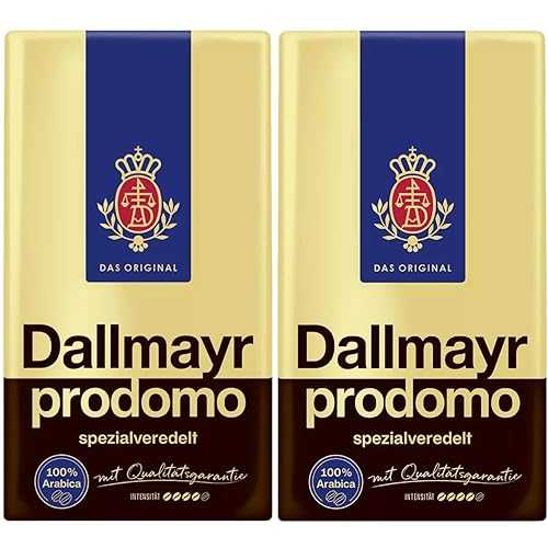 Dallmayr Prodomo Ground Coffee, 17.6 Ouce (Pack of 2)
