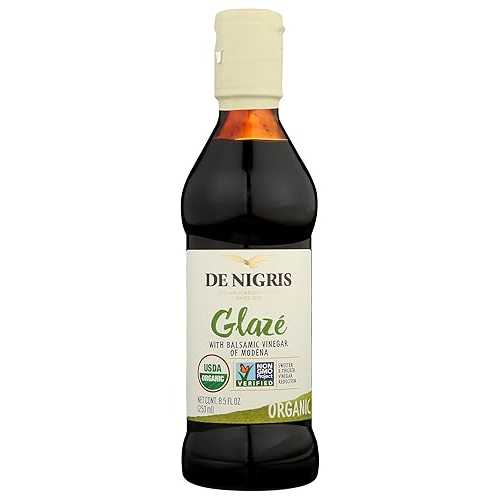 De Nigris Organic Balsamic Glaze, 8.5 Ounce