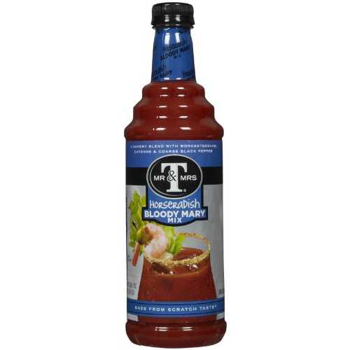 Mr & Mrs T Mr. & Mrs. T Horseradish Bloody Mary Mix, 1 Liter Bottle
