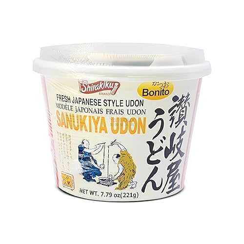 Shirakiku Sanukiya Instant Noodle cups (Bonito, Pack of 2)