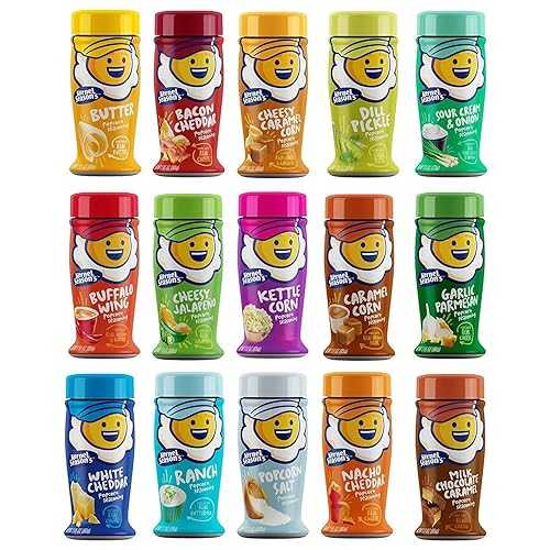 カーネルシーズンズ ポップコーンフレーバー バラエティパック 15 フレーバー Kernel Season's Kernel Seasons Popcorn Flavors Variety Pack of 15 Flavors