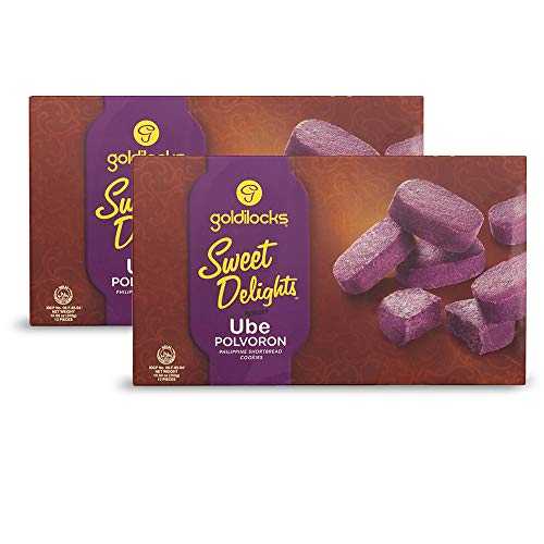 ゴルディロックス スイートディライツ 宇部ポルボロン 300g 2個入 goldilocks Sweet Delights Ube Polvoron 10.60 oz (300g) 2 Pack 6,431円