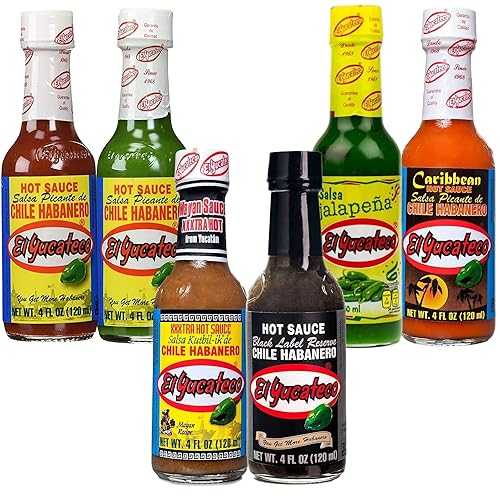 エル ユカテコ ホットソース バラエティパック - 6 フレーバー El Yucateco Hot Sauce Variety Pack - 6 Flavor