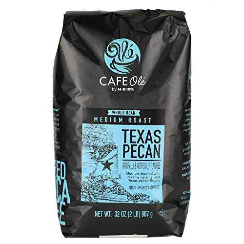 HEB ?? ?? ??? ?? ??? ??? ?? ?? 907.2g HEB Cafe Ole Texas Pecan Medium Roast Whole Bean Coffee 2 lb