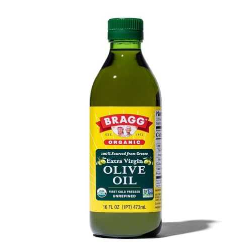 Bragg オリーブオイル、オーガニック エクストラバージン、16 液量オンス Bragg Olive Oil, Organic Extra Virgin, 16 fl oz