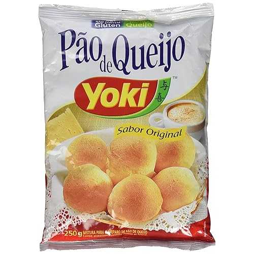 BRCOFFEE Cheese Bread Mix - Mistura para P・・o de Queijo - Yoki - 8.8 Ounce (Pack of 4)