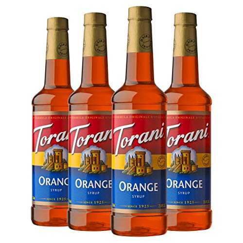 Torani シロップ、オレンジ、25.4 オンス (4 個パック) Torani Syrup, Orange, 25.4 Ounces (Pack of 4)