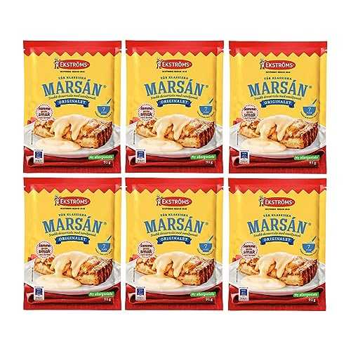 エクストロムス バニラソース - マルサン 6 パック HAO BOSCH Ekstroms Vanilla Sauce - Marsan 6-Pack