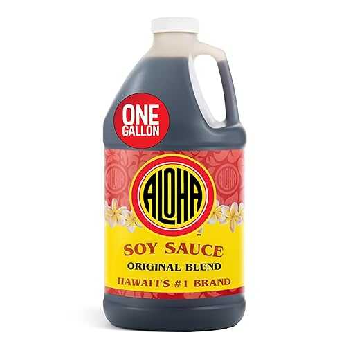 ??? ??? ???? ??? ???? ?? ?? 3.79?? ALOHA SHOYU CO. Aloha Shoyu - Original Blend Soy Sauce - Sweet and Light Profile - Made in Hawaii - 1 Gallon