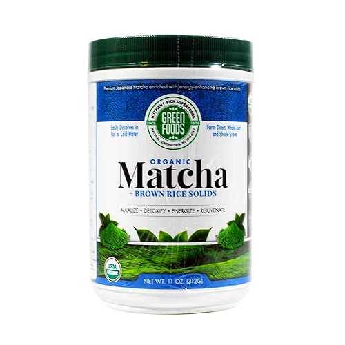 Green Foods Corporation、有機抹茶緑茶、11 オンス (312 g) Green Foods Corporation、有機抹茶緑茶、11 オンス (312 g) - 2 個 Green Foods Corporation, Organic Matcha Green Tea, 11 oz (312 g) Green Foods Corporation, Organi