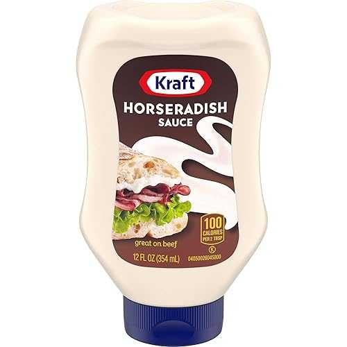 Kraft Horseradish Sauce (12 oz Bottles, Pack of 8)