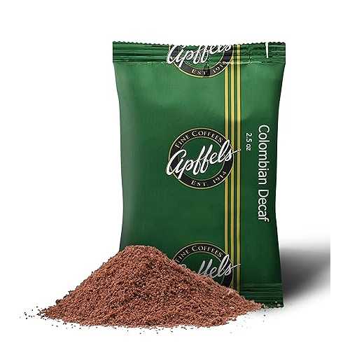 Apffels Colombian Decaf ? Ground, Medium Roast, 100% Arabica Coffee (18 pack ? 2.5 oz Each)