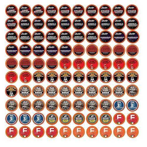 Two Rivers Coffee Bold Roast Coffee Pods for Single Serve Coffee Pod Brewers Including 2.0, Variety Sampler Pack, 100 Count