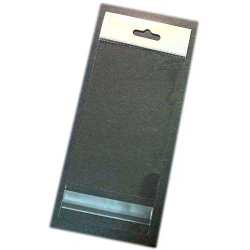 UNIQUEPACKING 500 個 9x12 in澄み切ったチェロ御徒面子、吊り下げ見出し付き添い人再封能力のある - ハングいの一番 UNIQUEPACKING 500 Pcs 9x12 Inch Clear Cello Bags, Resealable w/Hanging Header - Hang TOP