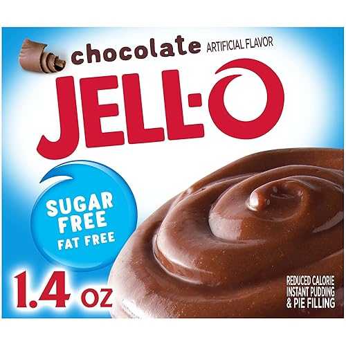 Jell-O インスタント チョコレート シュガーフリー、ファットフリー プディング & パイ フィリング (1.4 オンスの箱、24 個パック) Jell-O Instant Chocolate Sugar-Free Fat Free Pudding & Pie Filling (1.4 oz Boxes, Pack of 24)