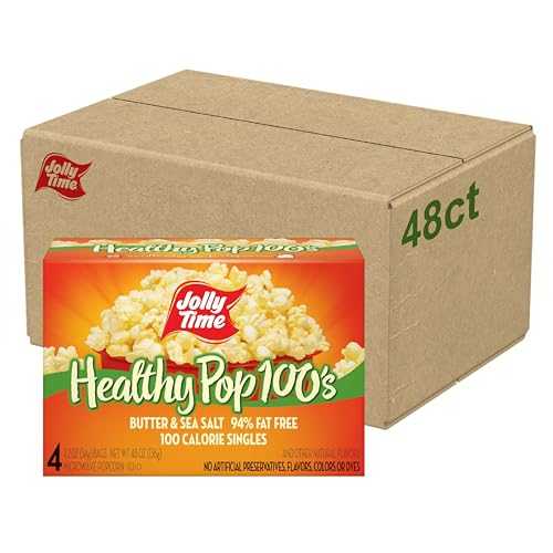 Jolly Time 100 カロリー ヘルシー ポップバター 電子レンジ用ポップコーン - 4 CT (12 個パック)、パッケージは異なる場合があります Jolly Time 100 Calorie Healthy Pop Butter Microwave Pop Corn - 4 CT (pack of 12), Package may 11,996円