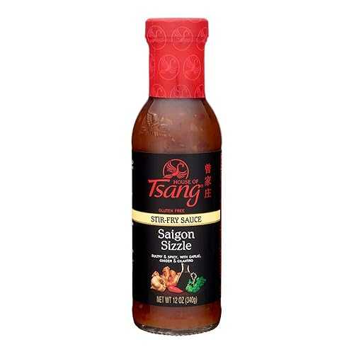 House of Tsang Saigon 炒めシズルソース、12 オンス (6 個パック) House of Tsang Saigon Stir-Fry Sizzle Sauce, 12 Ounce (Pack of 6)