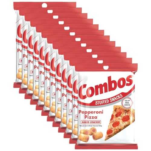 その他 ??? ???? ?? ??? ???? ?? 178 ?? ?? (12??) COMBOS Cheese Snacks - Pepperoni Pizza Pretzel Baked Snack Packs, Cheese Crackers Snacks, 6.3-Ounce Bag Bulk Box (Pack of 12)