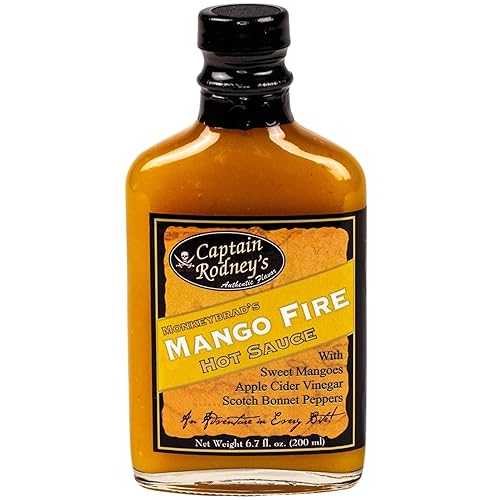 Captain Rodney's Private Reserve Mango Fire Hot Sauce