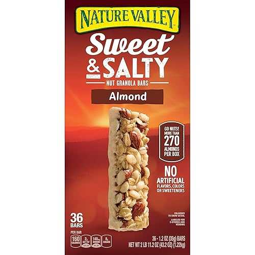 Nature Valley Sweet & Salty Almond Granola Bar, 1.2 oz., 36 Bars/Box (GEM12977) 4,786円